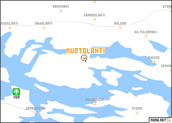 map of Murtolahti