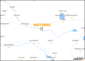 map of Murtomäki