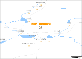 map of Murtovaara