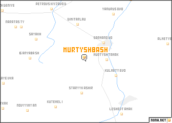 map of Murtysh-Bash