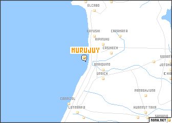 map of Múrujuy
