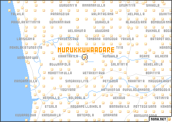 map of Murukkuwa-agare