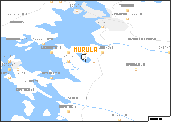 map of Murula