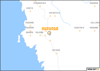 map of Murunda