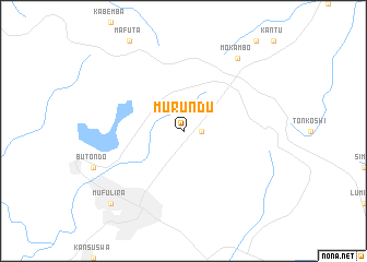 map of Murundu