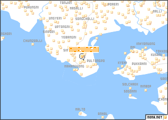 map of Murŭng-ni