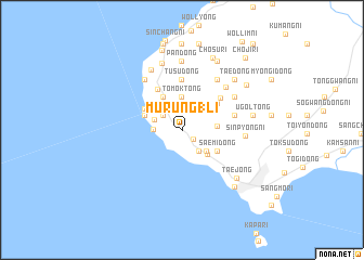 map of Murŭng 1-li