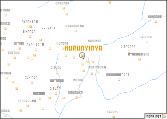 map of Murunyinya