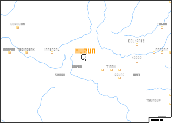 map of Murun