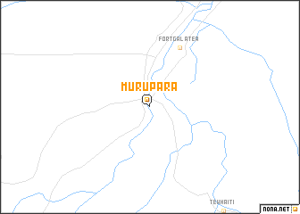 map of Murupara