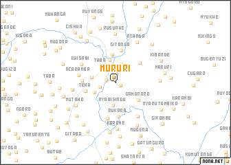 map of Mururi