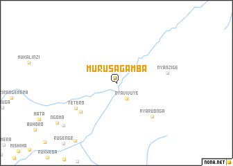 map of Mu Rusagamba