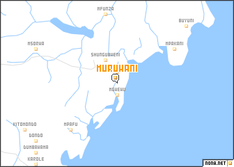map of Muruwani