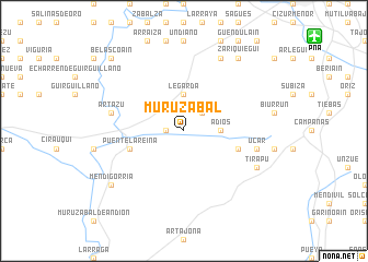 map of Muruzábal