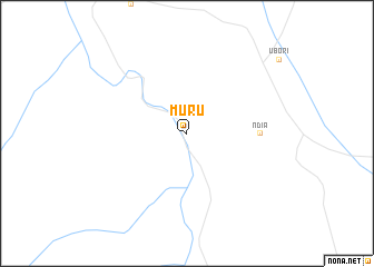 map of Muru