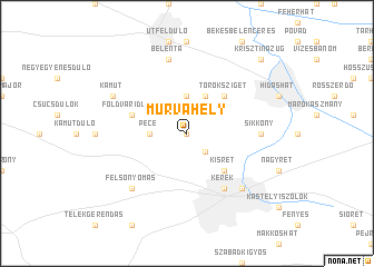 map of Murvahely