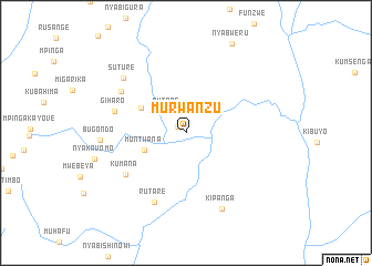 map of Murwanzu