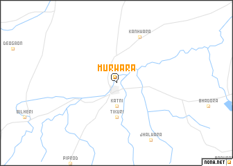map of Murwāra