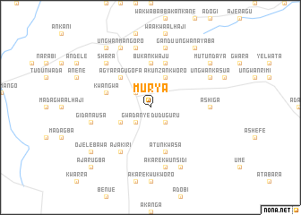 map of Murya