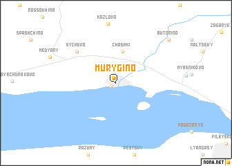 map of Murygino