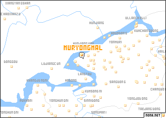 map of Muryŏngmal