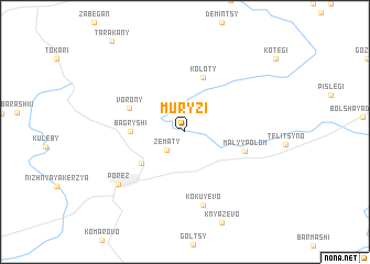 map of Muryzi