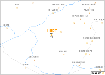 map of Mury