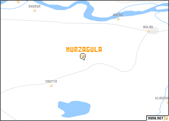 map of Murzagula