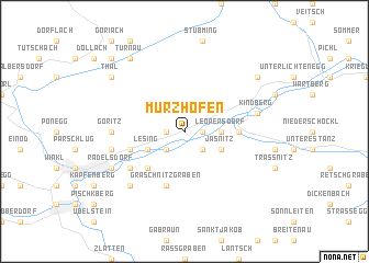 map of Mürzhofen