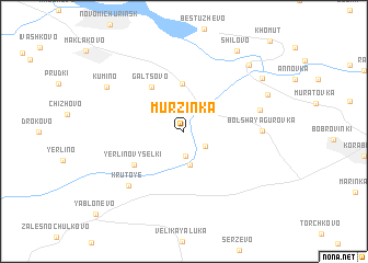 map of Murzinka