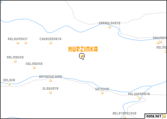 map of Murzinka