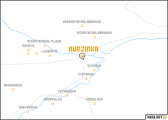 map of Murzinka