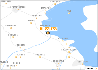 map of Murzitsy