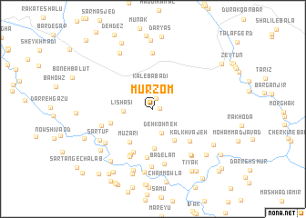 map of Mūrzom