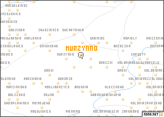 map of Murzynno