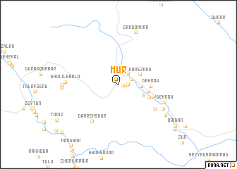 map of Mūr