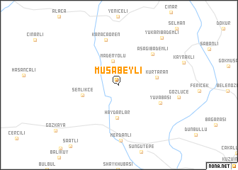 map of Musabeyli