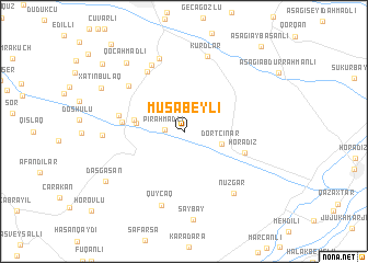 map of Musabeyli