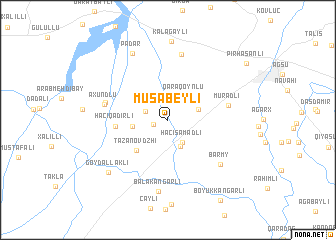 map of Musabeyli