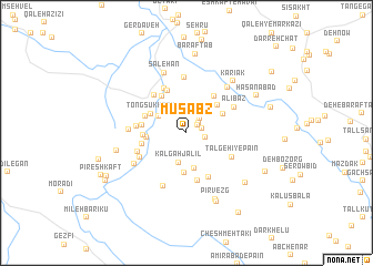 map of Mū Sabz