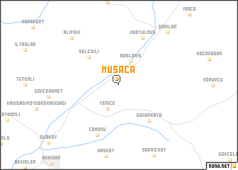 map of Musaca