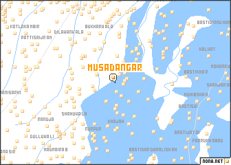map of Mūsa Dangar