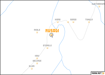 map of Musadi