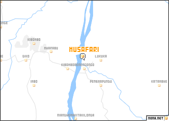 map of Musafari