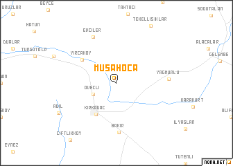 map of Musahoca