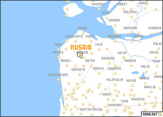 map of Musaia