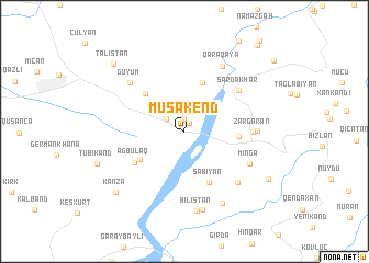 map of Musakend