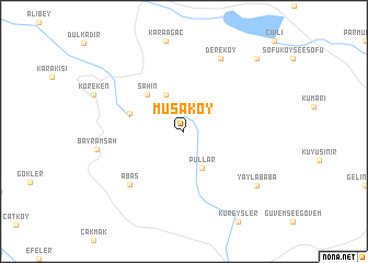 map of Musaköy