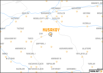 map of Musaköy