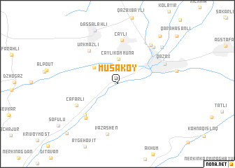 map of Musaköy